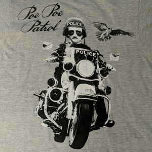 Edgar Allan Poe "Poe Poe Patrol" T-shirt